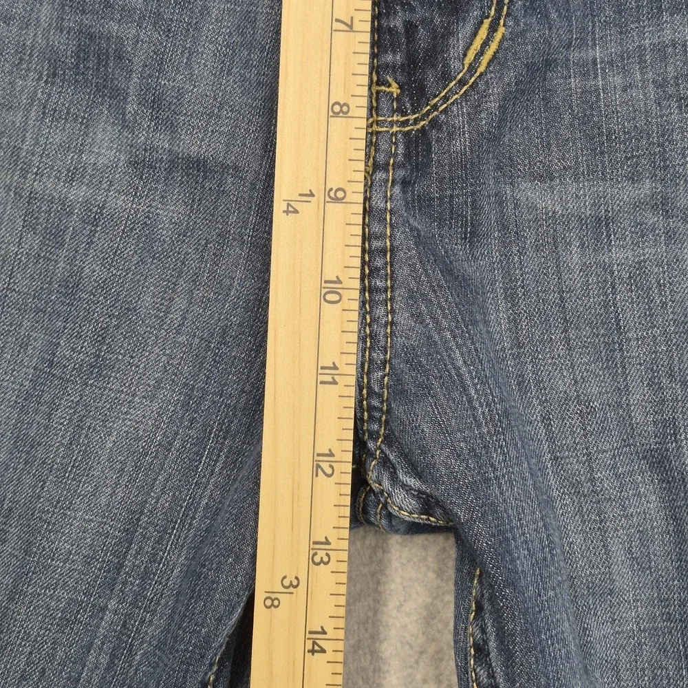 Tommy Hilfiger Freedom Jeans Mens 38x32 Blue Denim Straight Leg Premium Classic